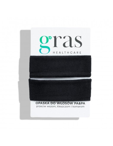 Gras by STINGbye Hair band against lice, ticks and mosquitoes Black