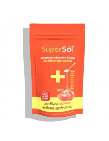 Food salt Super Sól 53% less sodium 500 g