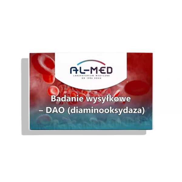 Badanie wysyłkowe – DAO (diaminooksydaza)