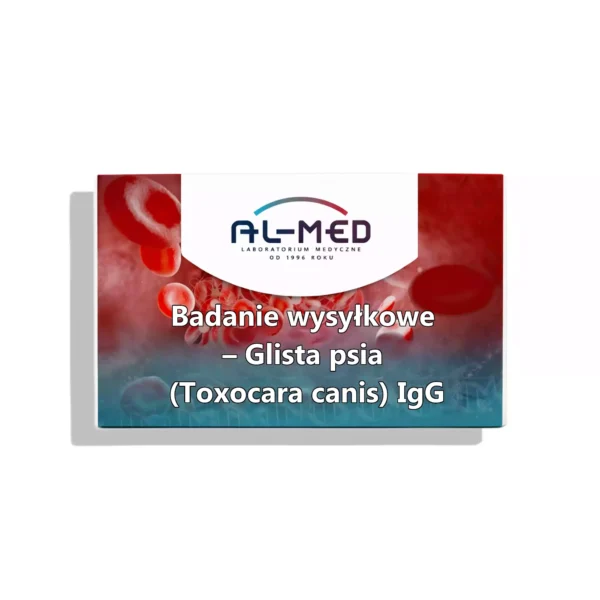 Badanie wysyłkowe – Glista psia (Toxocara canis) IgG