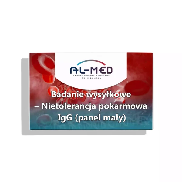 Badanie wysyłkowe – Nietolerancja pokarmowa IgG (panel mały)