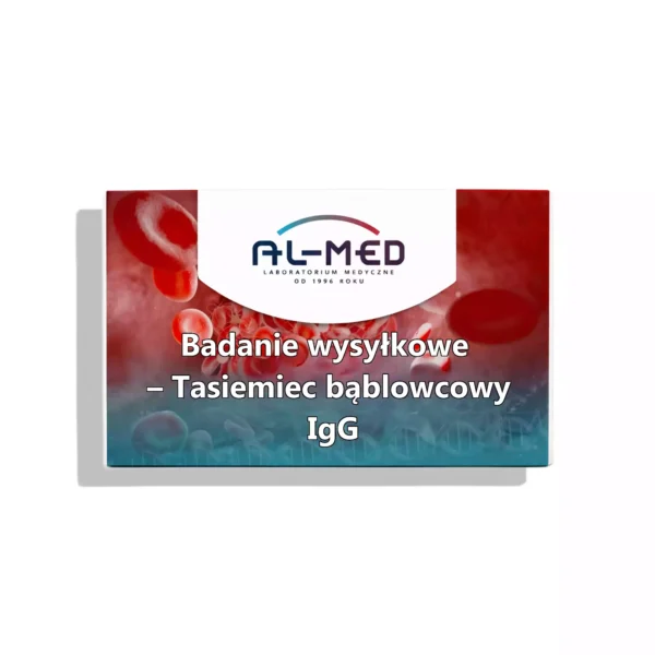Badanie wysylkowe-Tasiemiec bablowcowy Echinococcus multilocularis IgG