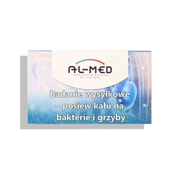 Badanie wysyłkowe – posiew kału na bakterie i grzyby