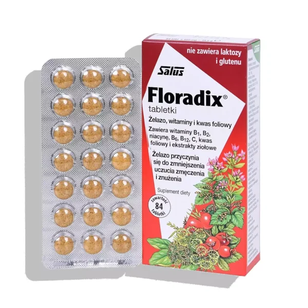 floradix żelazo tabletki