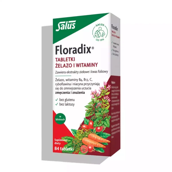floradix żelazo tabletki